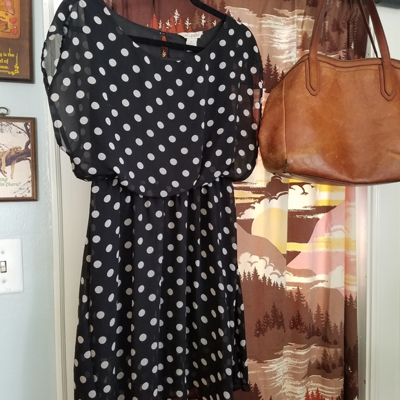 Sheer polka dot dress - Picture 4 of 4